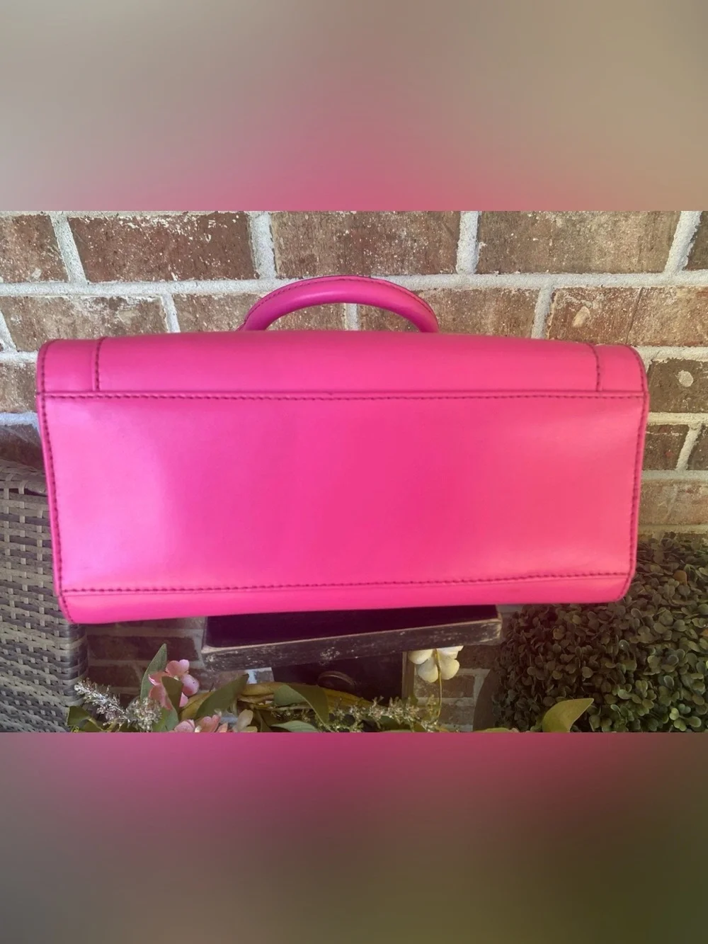 Kate Spade New York Hadley Street Mini Bernadine leather satchel